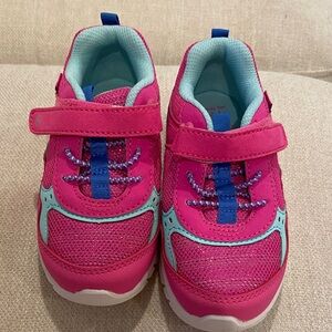 Girls pink Stride Rite 360 Child Nova Athletic Running Shoe sneaker size 9.5!!!
